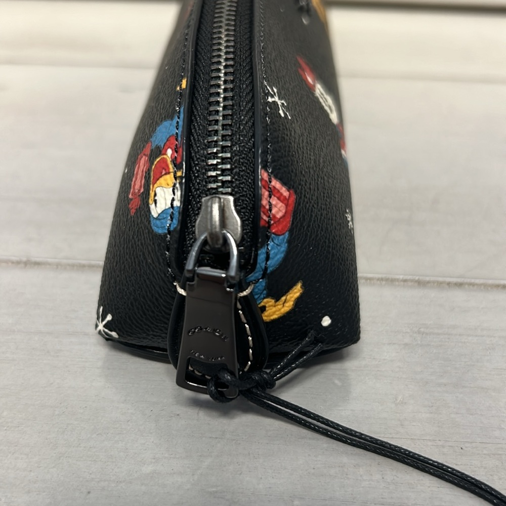 NWT Coach X Disney Christmas Pencil Case - Picture 6 of 8